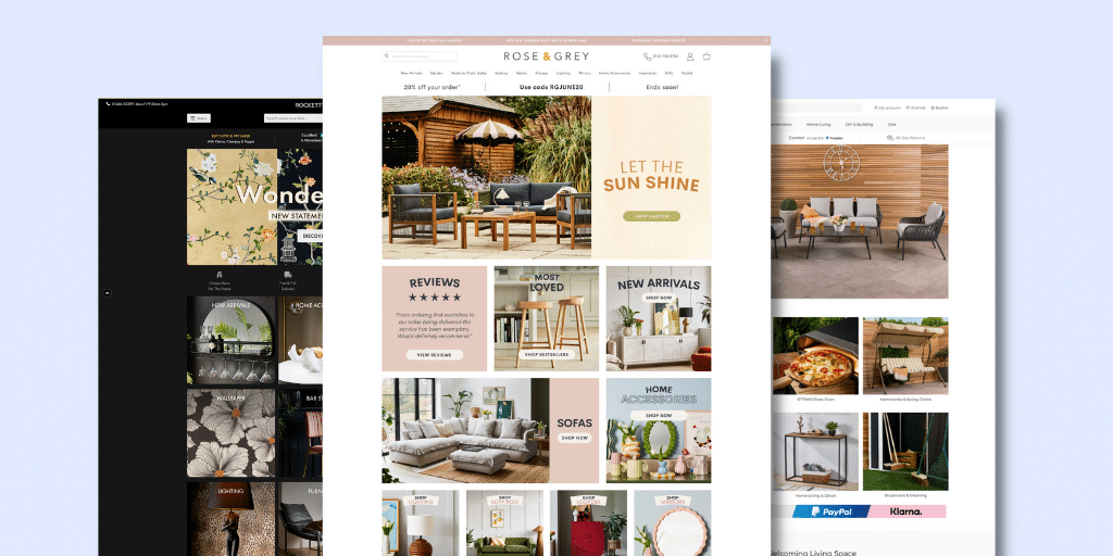 websites of rose&grey, rockett St george and charles bentley